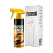Gloss Dressing for Floor Mats, 120ml Gloss Dressing for Plastic Restorer for Cars, Car Interior Cleaner for Ceramic Plastic Coating, Restore Faded Plastics, Long Lasting Shine (1PC)